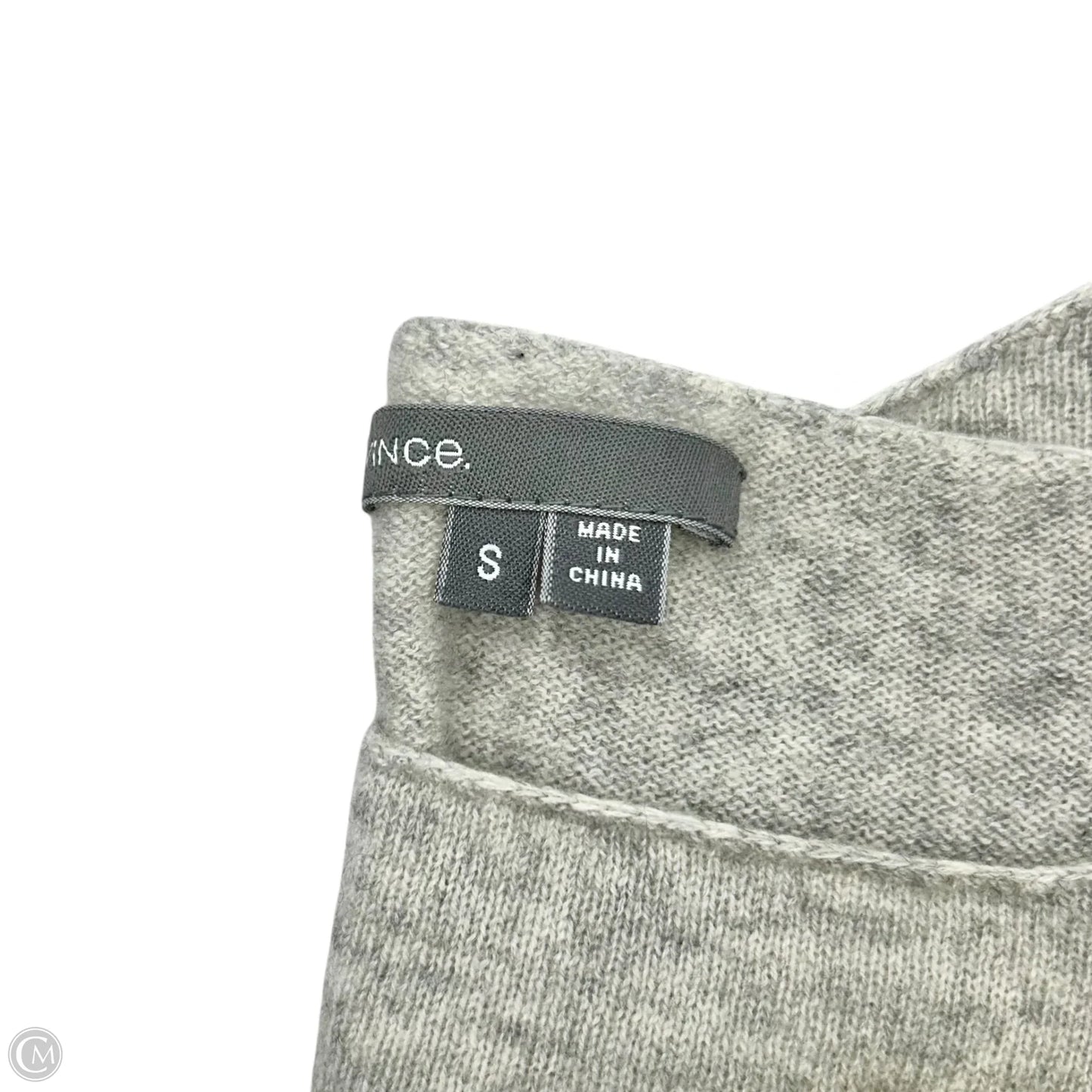 Sweater Cashmere By Vince In Grey & Yellow, Size: S