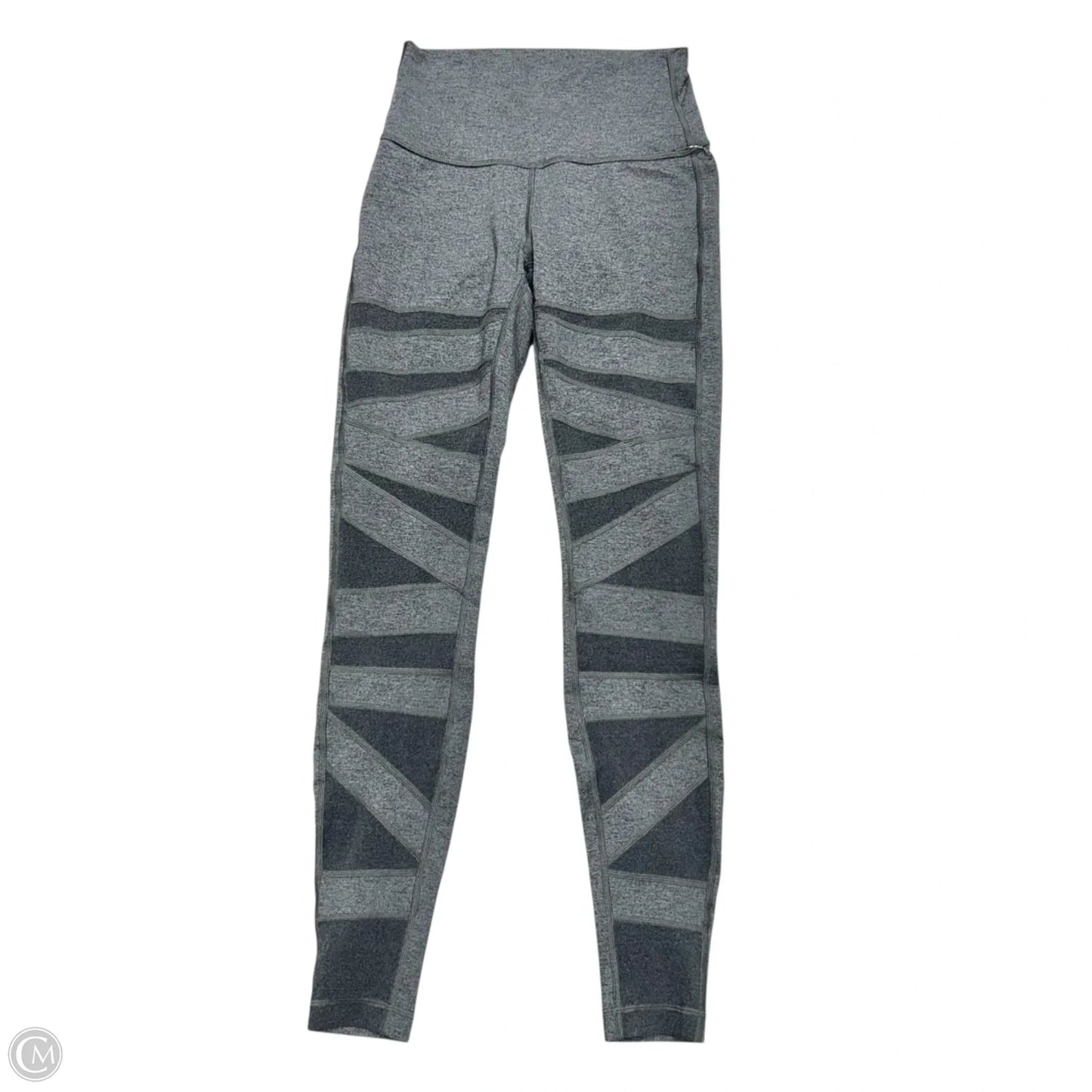 Athletic Leggings By Lululemon In Grey, Size: S