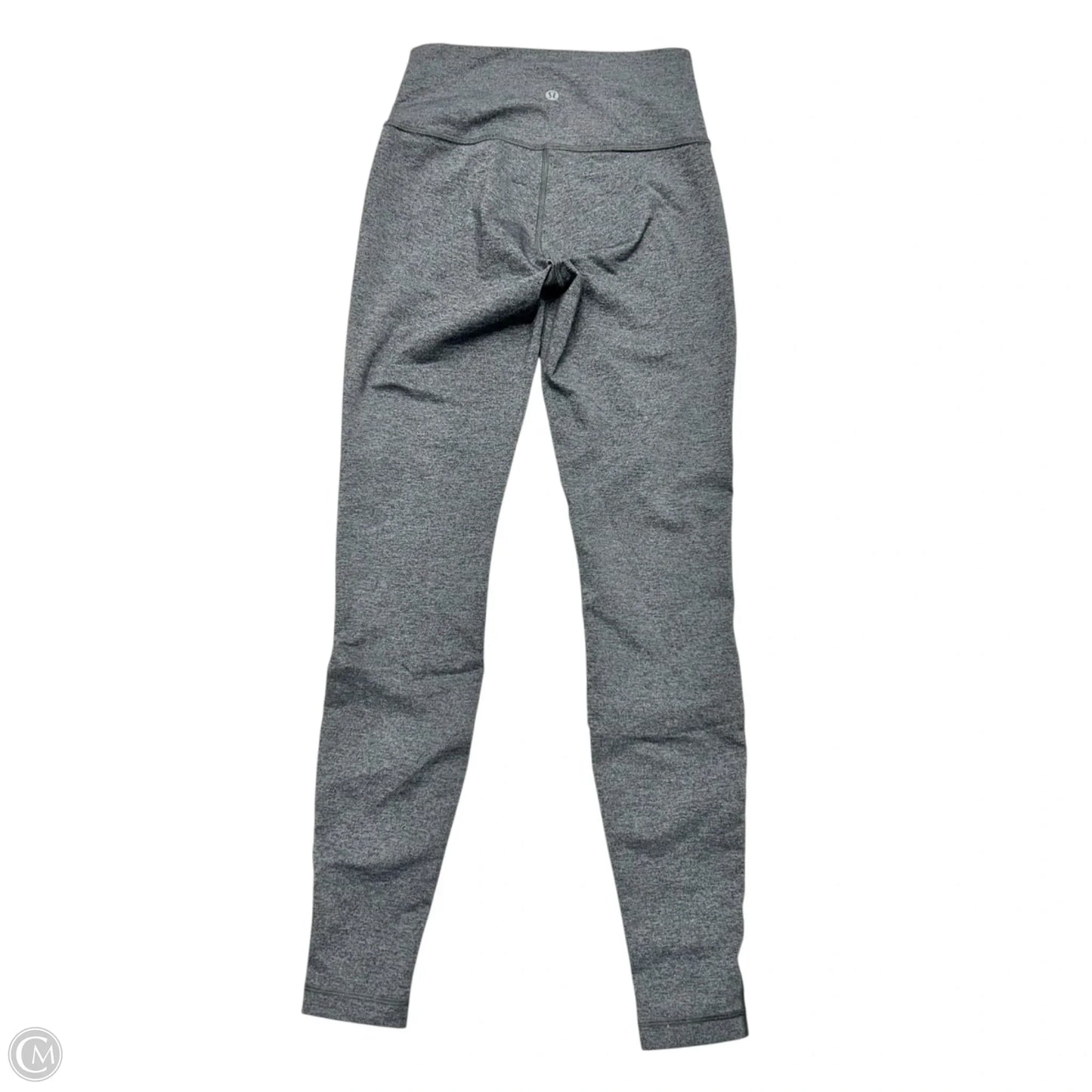 Athletic Leggings By Lululemon In Grey, Size: S