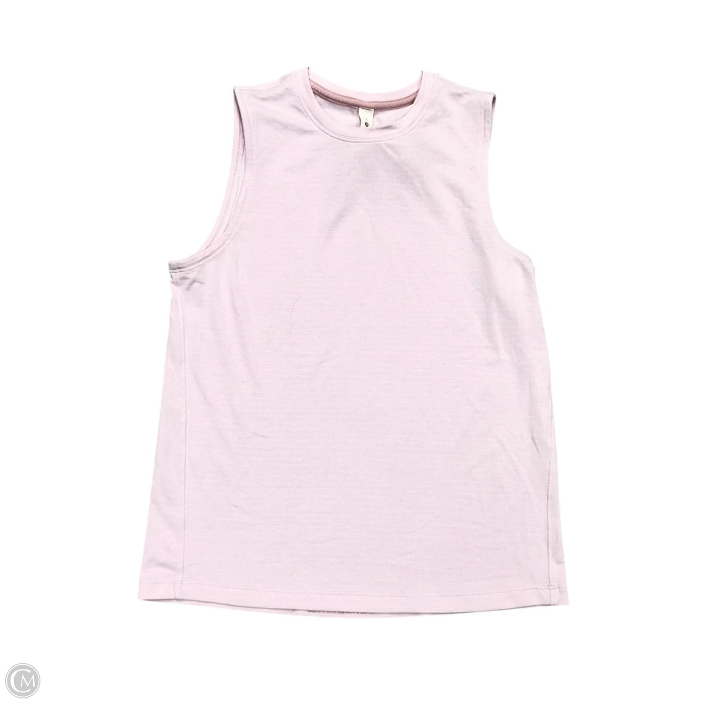 Athletic Tank Top By Lululemon In Pink, Size: Xs