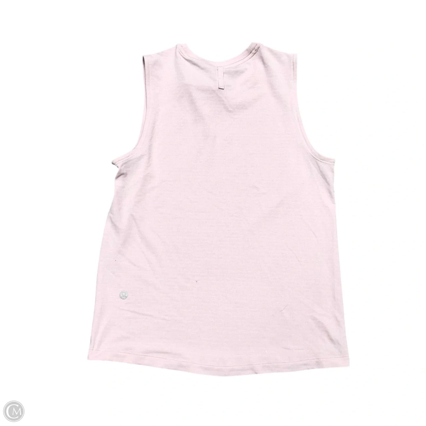 Athletic Tank Top By Lululemon In Pink, Size: Xs