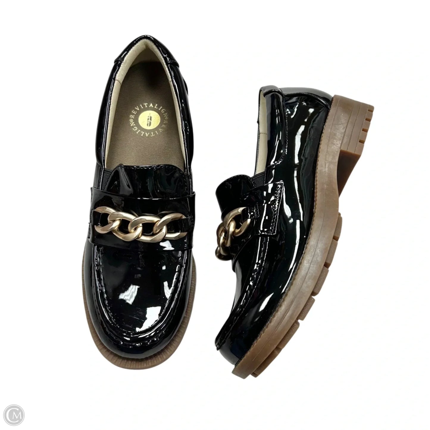 Shoes Flats By Revitalign In Black & Brown, Size: 7