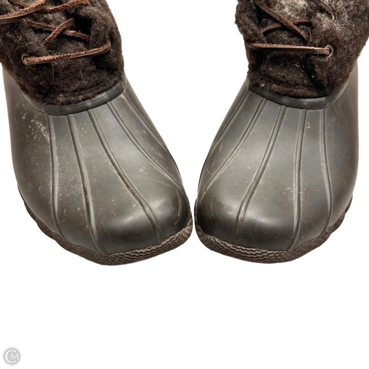 Boots Snow By Sperry In Brown & White, Size: 10