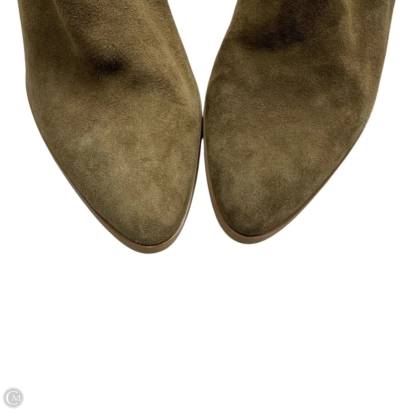 Boots Ankle Heels By Marc Fisher In Tan, Size: 9