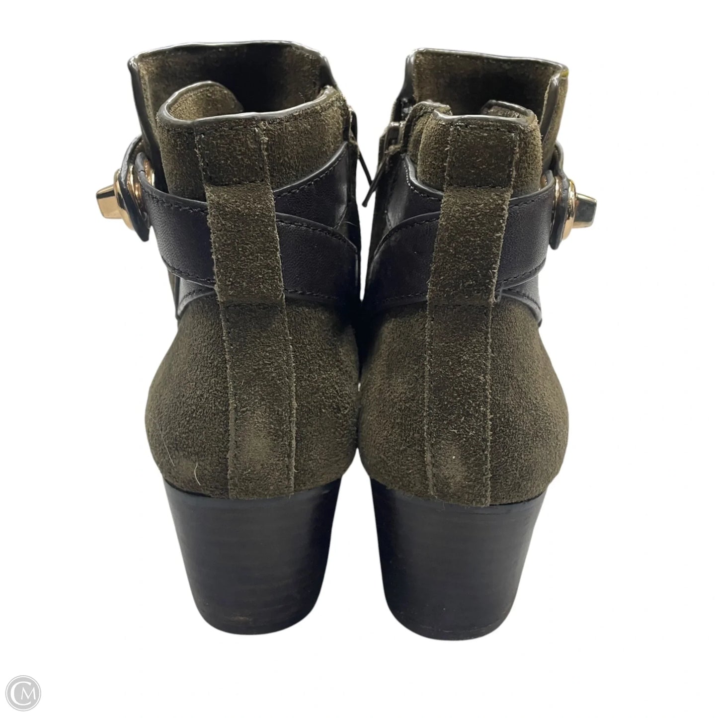 Boots Designer By Coach In Green, Size: 6