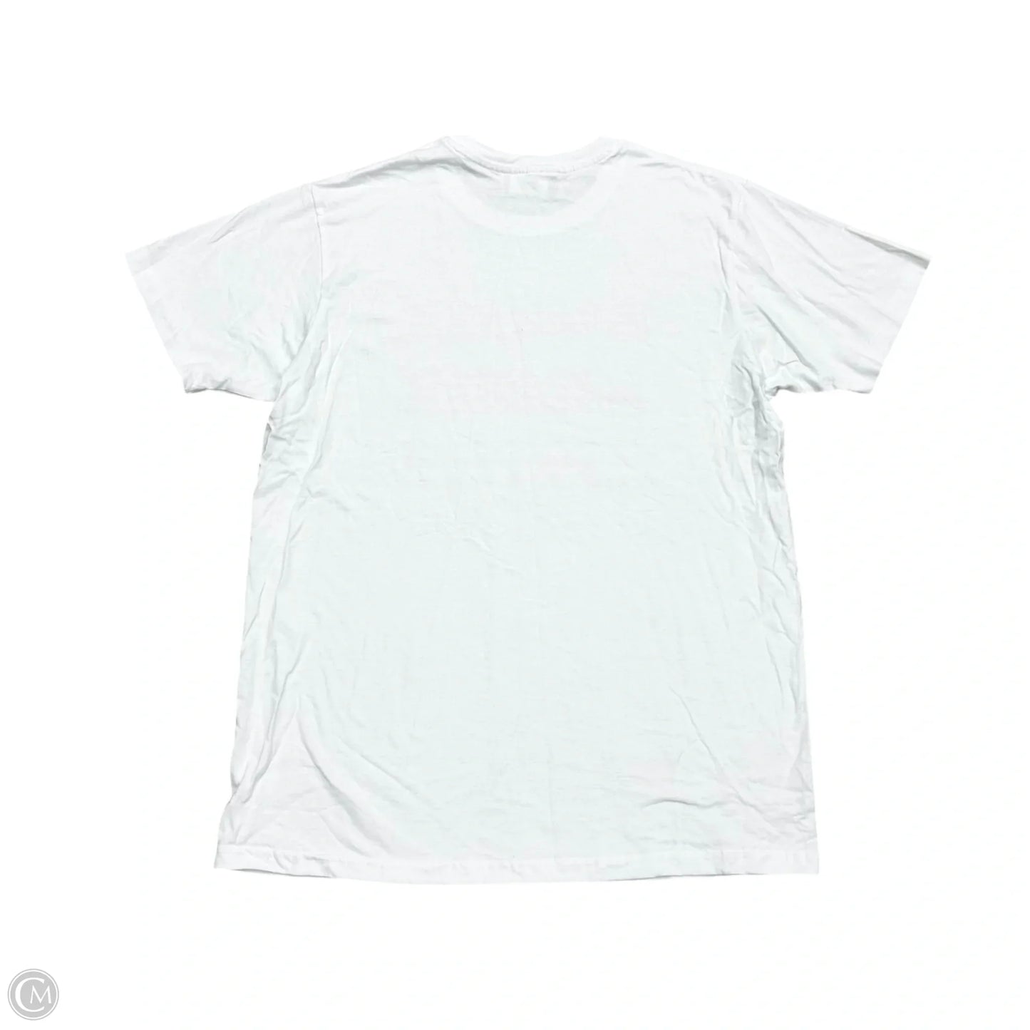 Top Short Sleeve By Alessandro Enriquez In White, Size: M