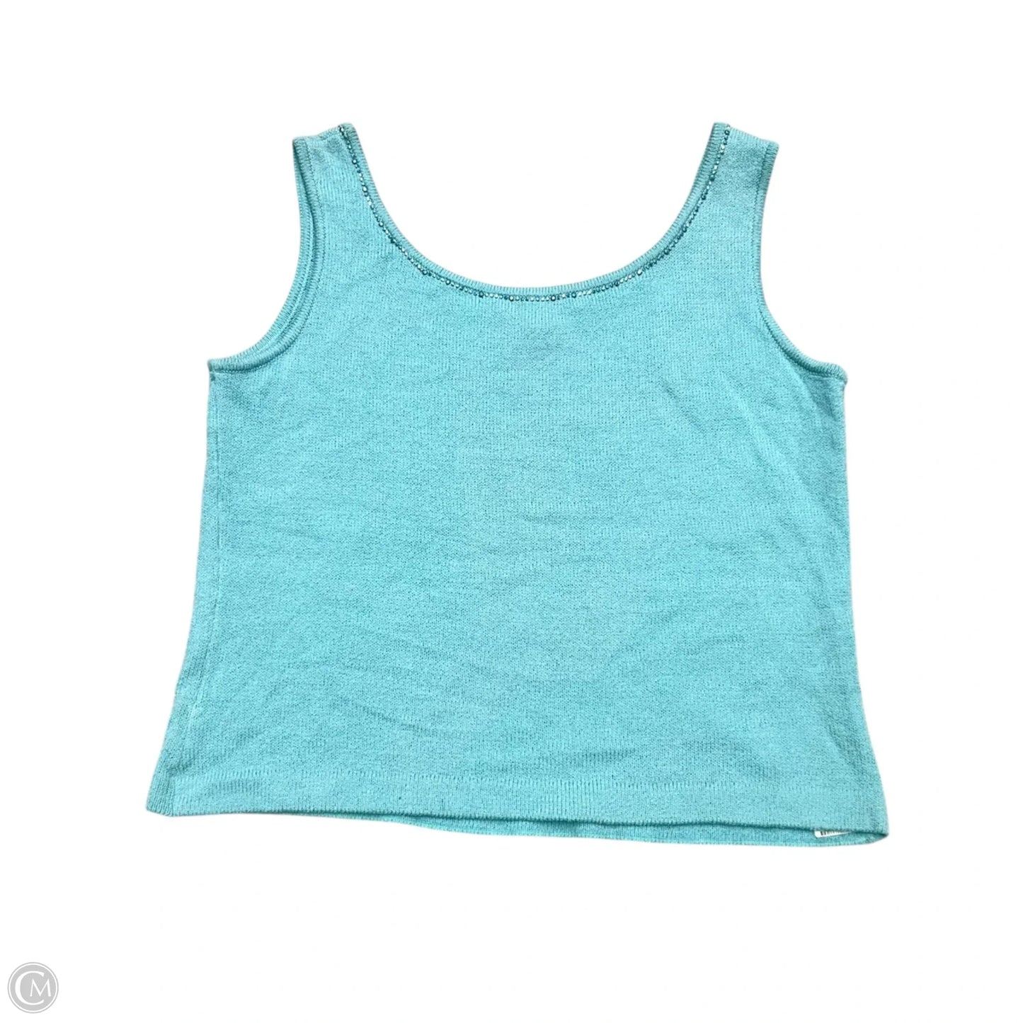 Tank Top By St. John In Blue, Size: S