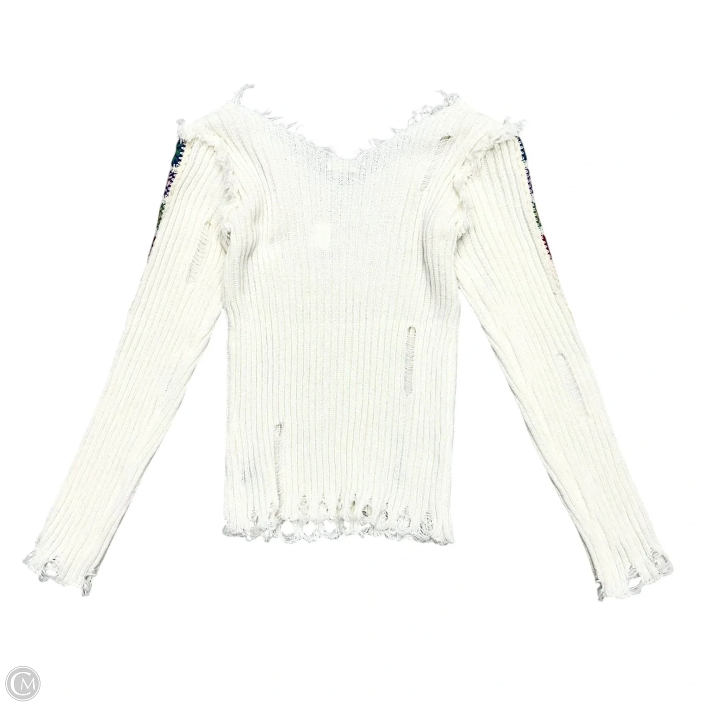 Sweater By Pol In Cream, Size: Xs