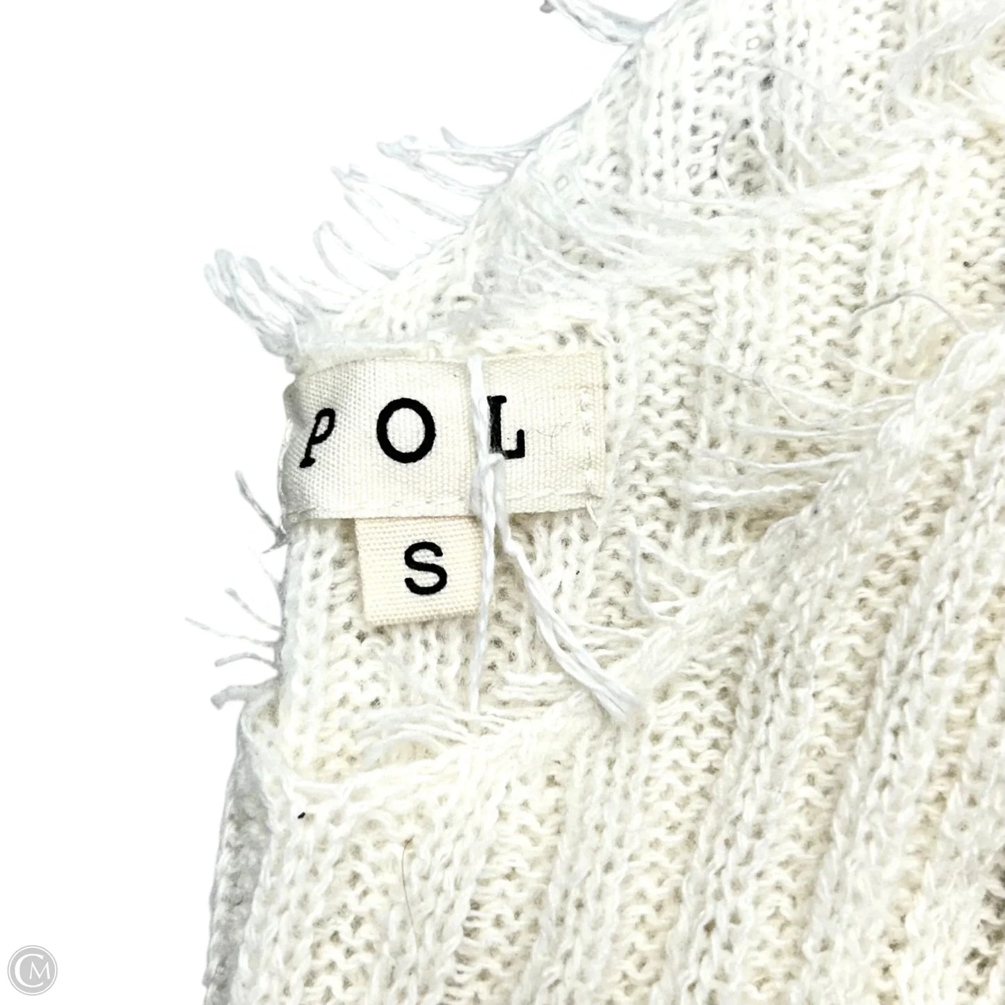Sweater By Pol In Cream, Size: Xs
