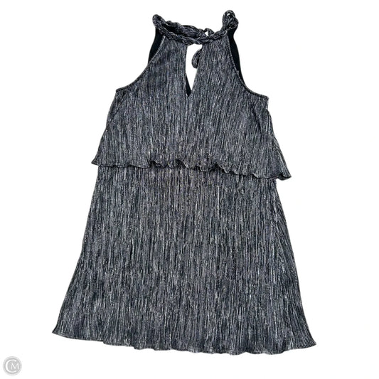 Dress Party Short By Ella Moss In Black & Silver, Size: M