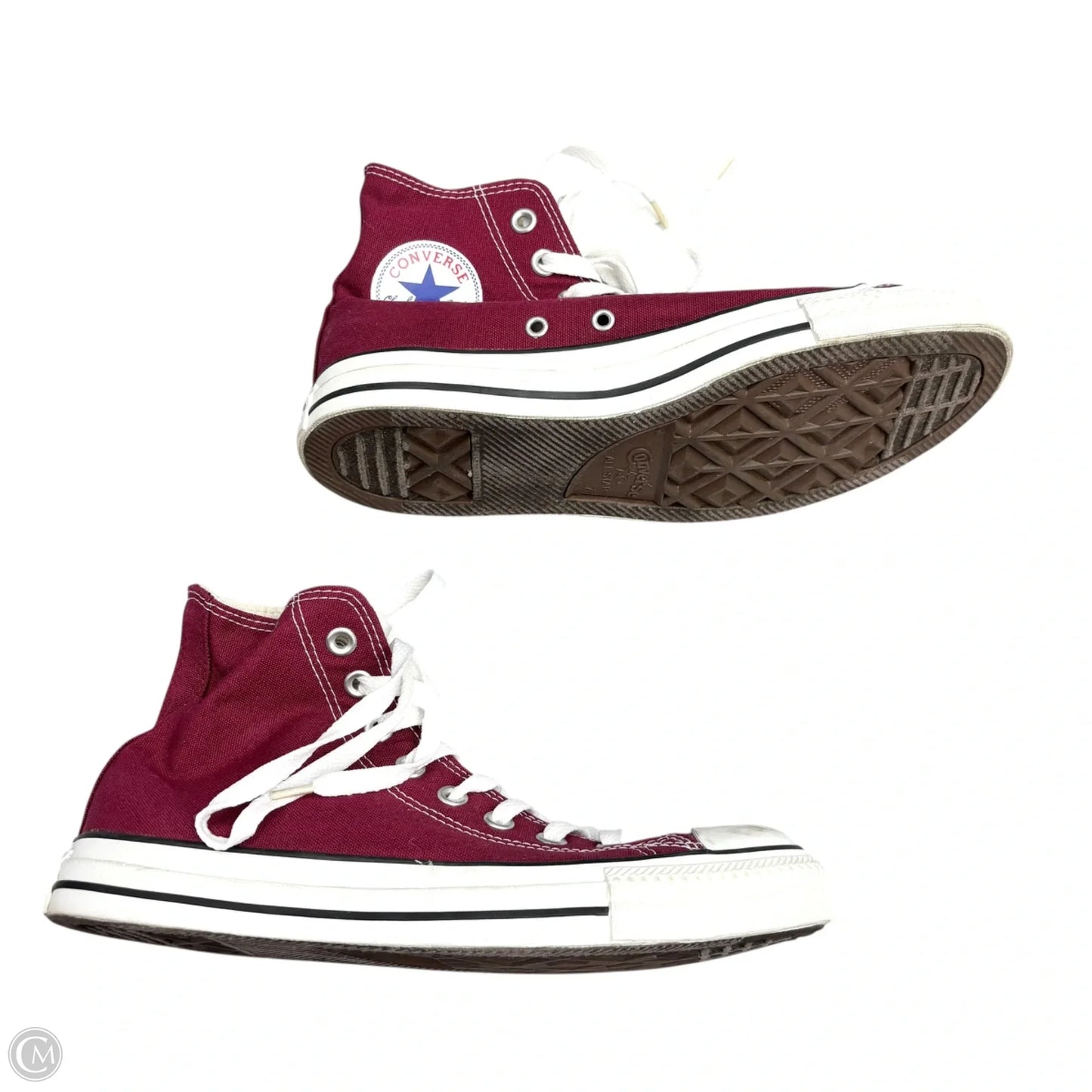 Shoes Flats By Converse In Maroon, Size: 9