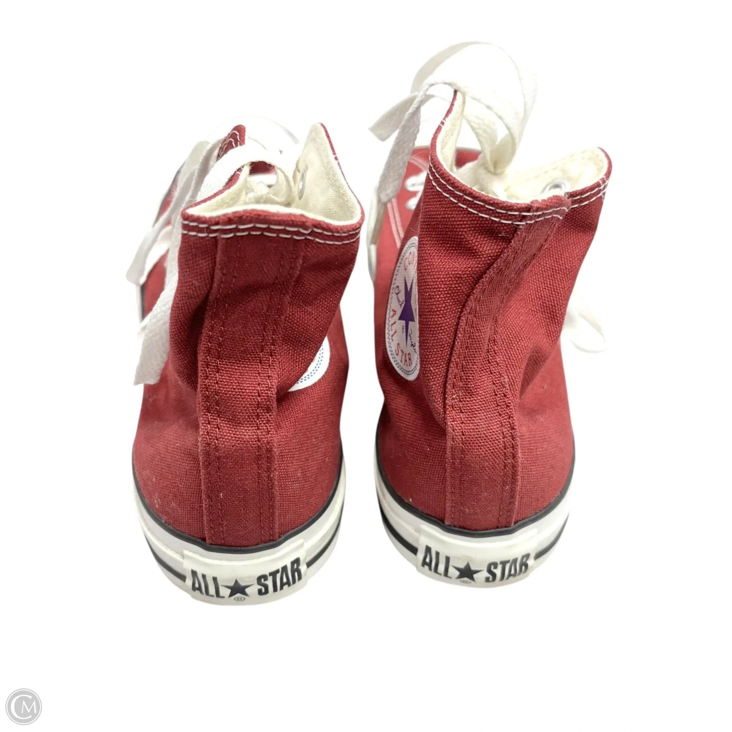 Shoes Flats By Converse In Maroon, Size: 9