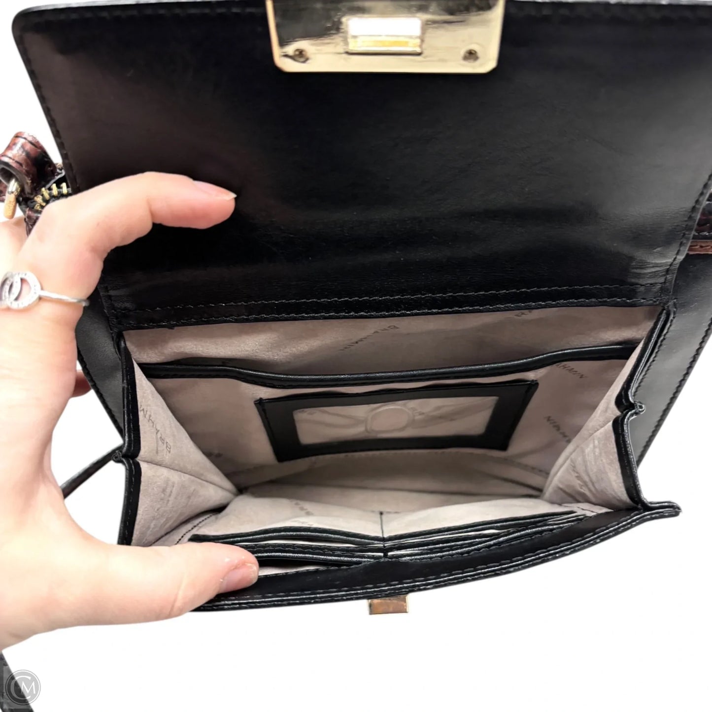 Crossbody Designer By Brahmin, Size: Small