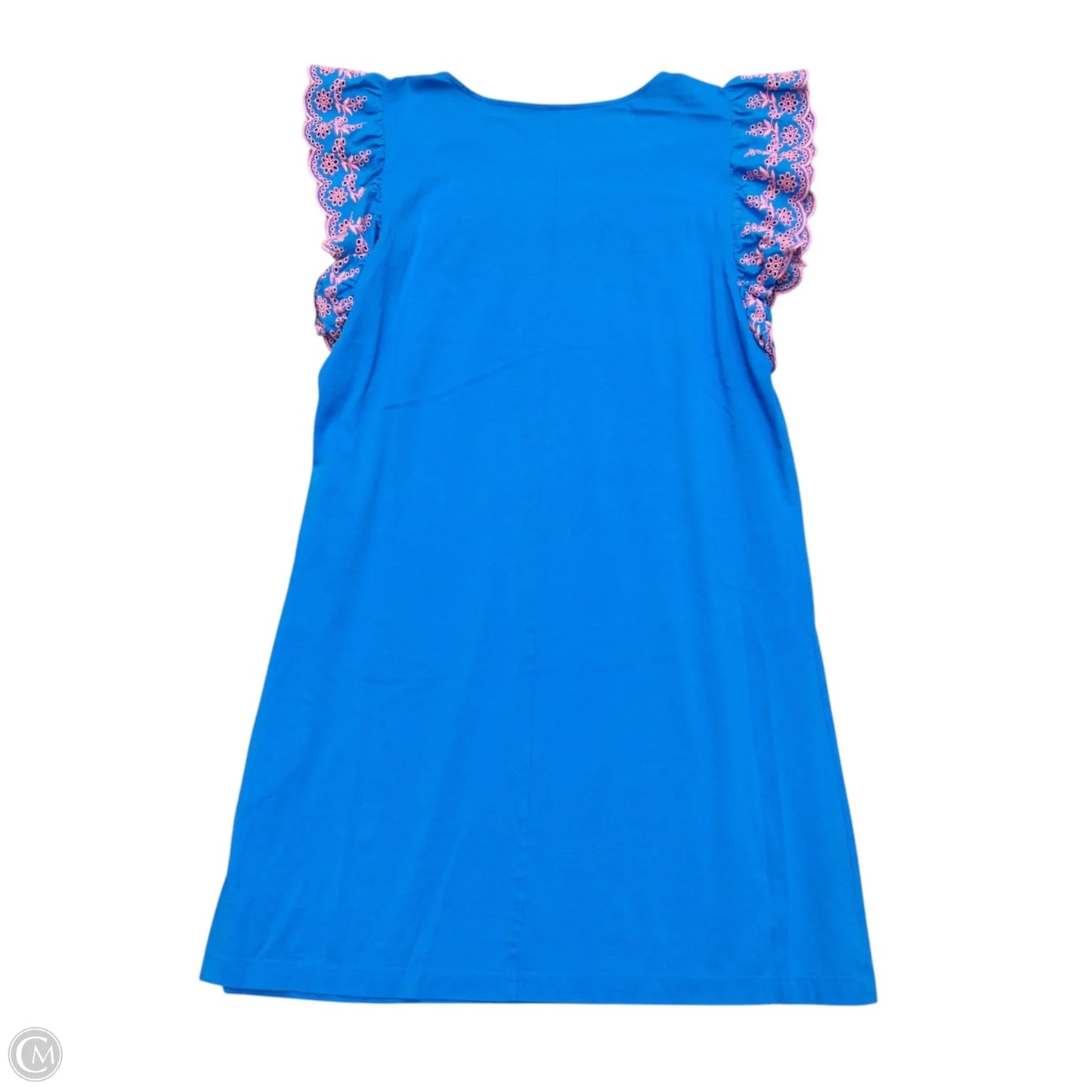 Dress Designer By Lilly Pulitzer In Blue & Pink, Size: Xl