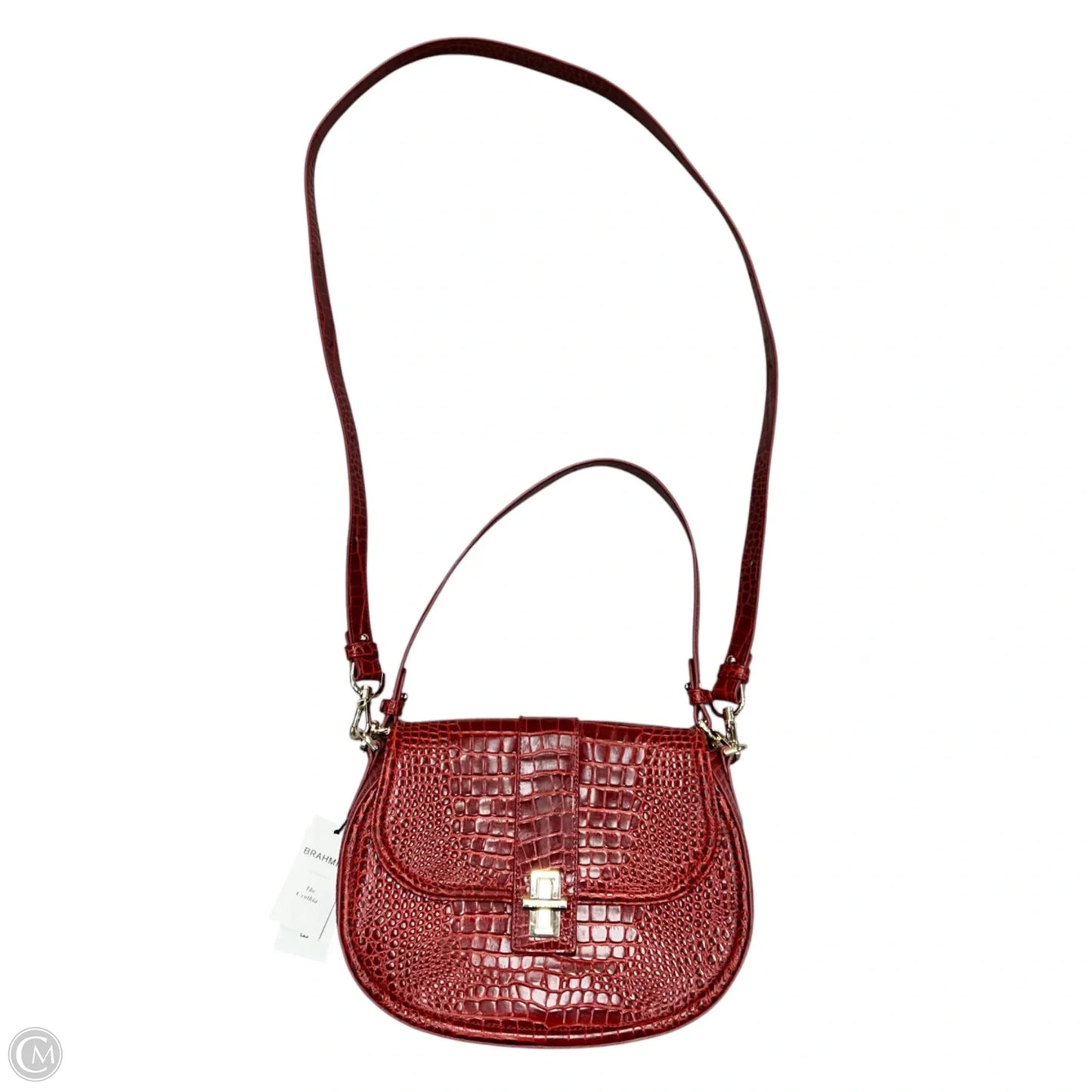Crossbody Designer By Brahmin, Size: Medium