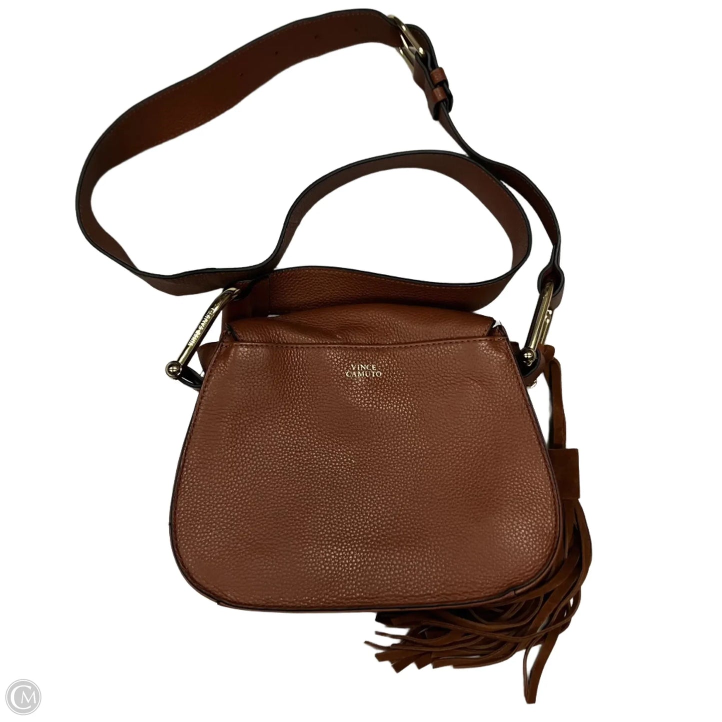 Crossbody Leather By Vince Camuto, Size: Medium