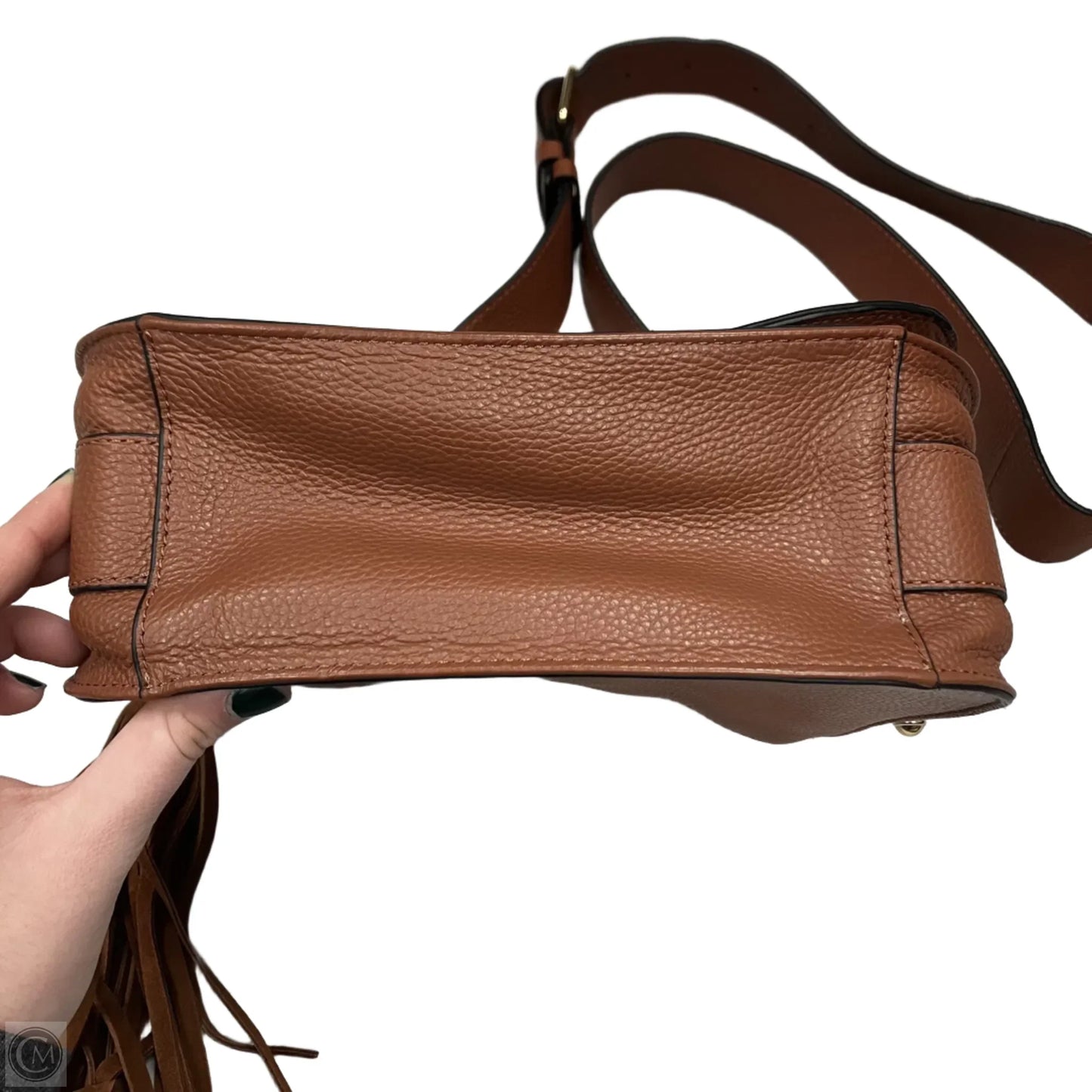 Crossbody Leather By Vince Camuto, Size: Medium
