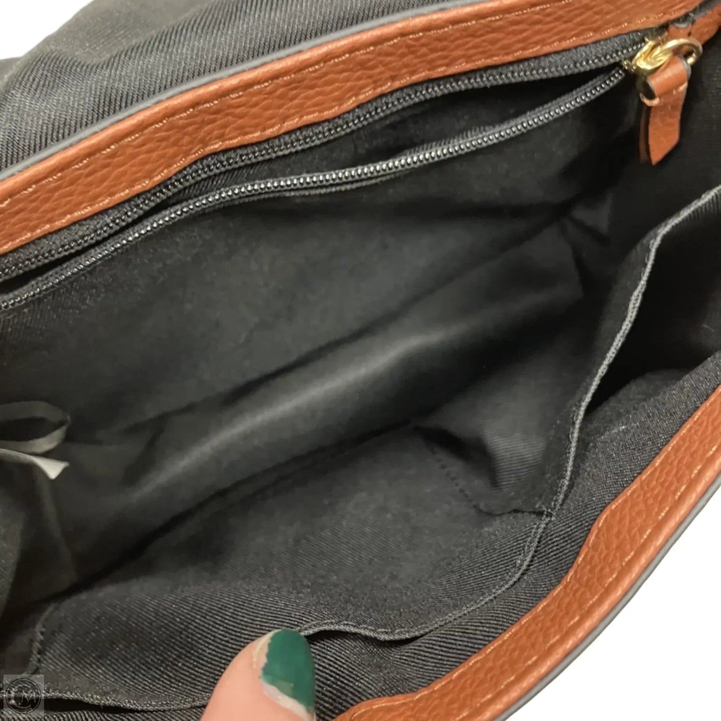 Crossbody Leather By Vince Camuto, Size: Medium