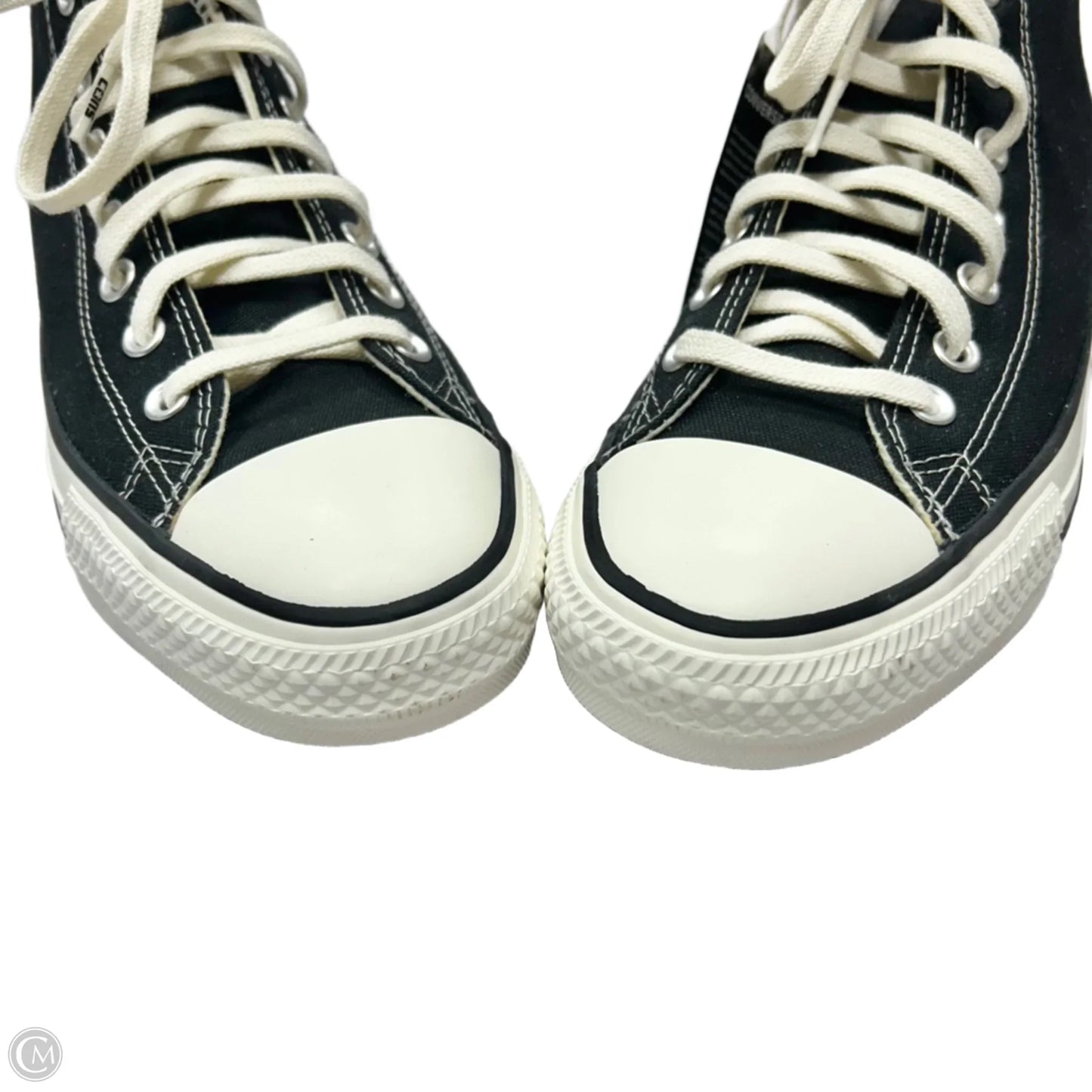 Shoes Sneakers By Converse In Black & White, Size: 10.5