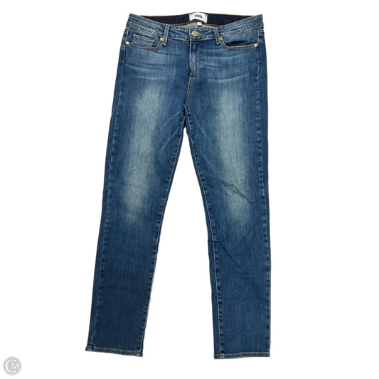 Jeans Skinny By Paige In Blue, Size: 10