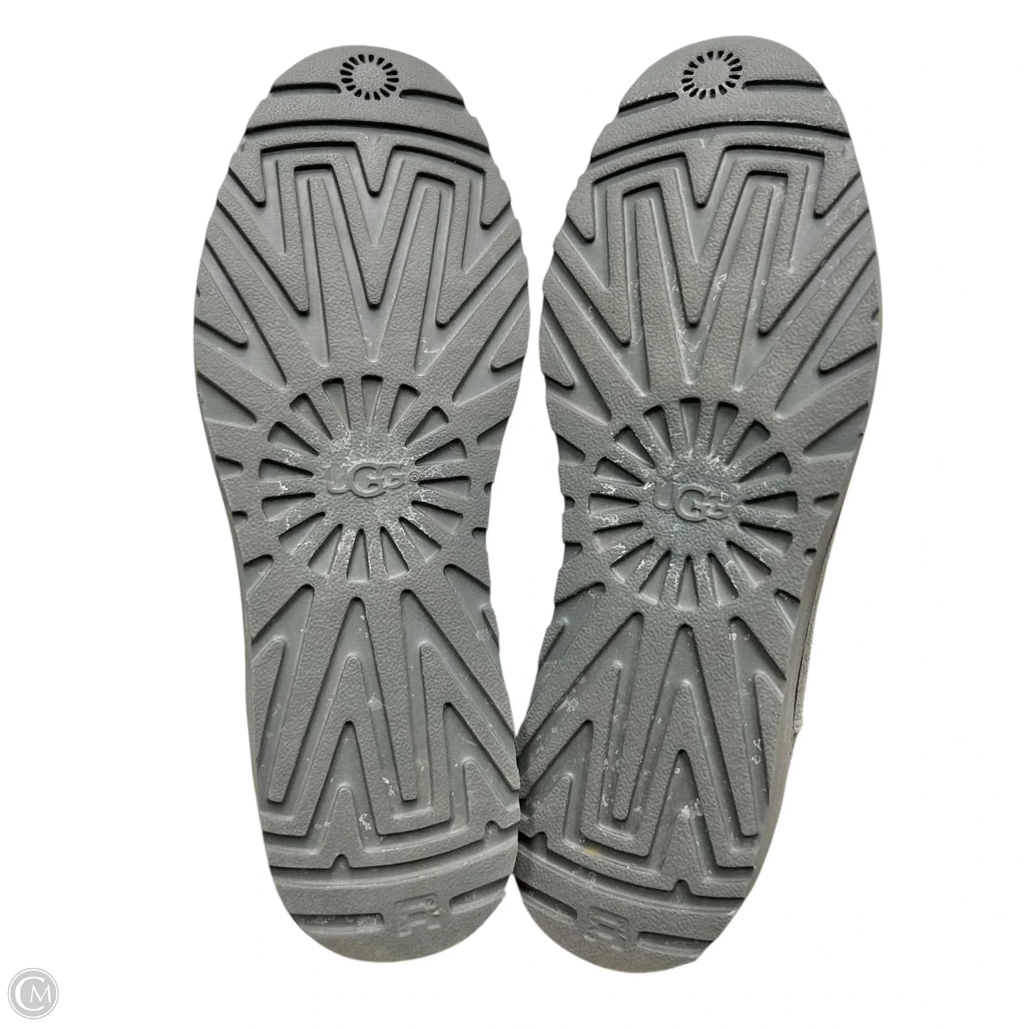 Boots Designer By Ugg In Grey, Size: 8.5