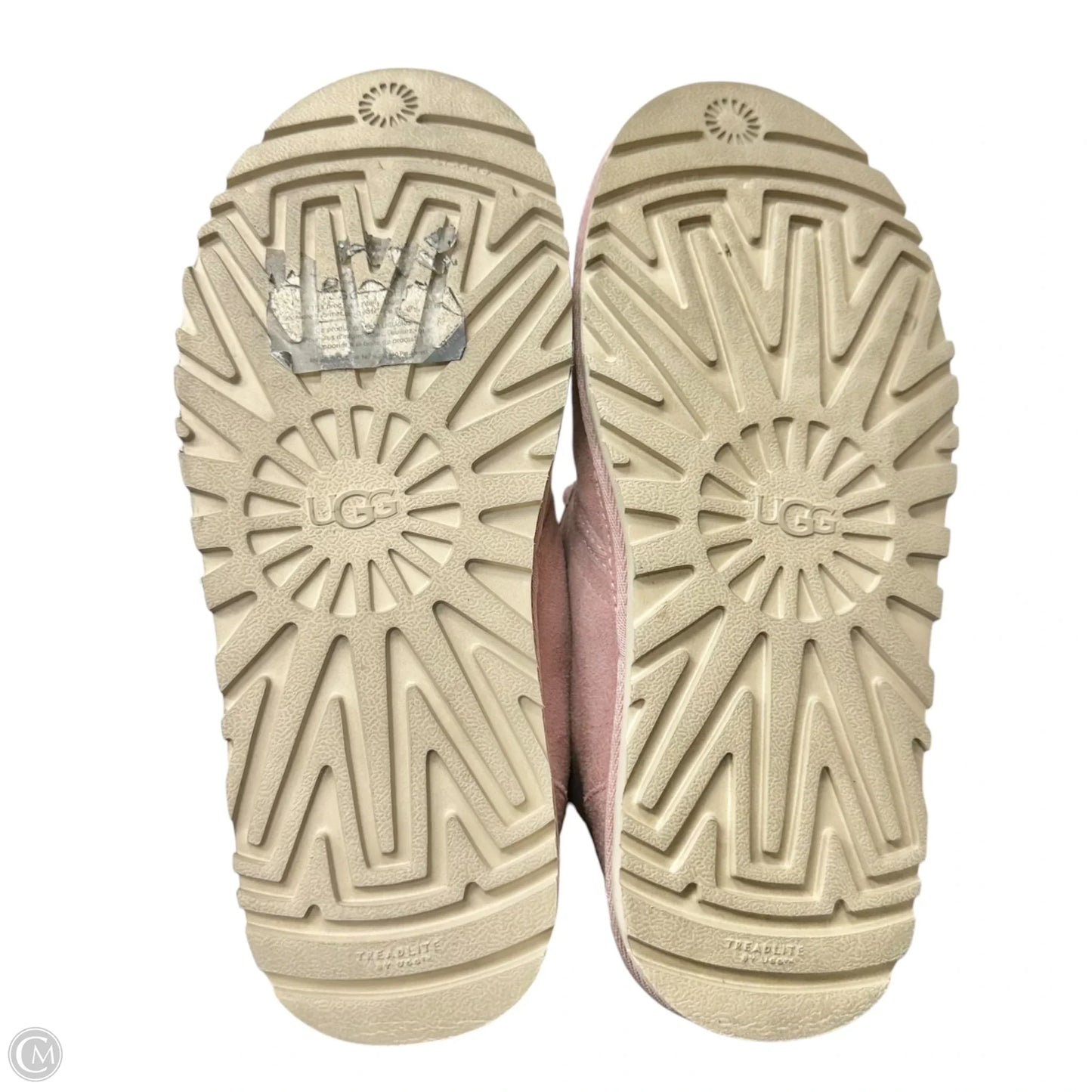 Boots Designer By Ugg In Pink, Size: 8