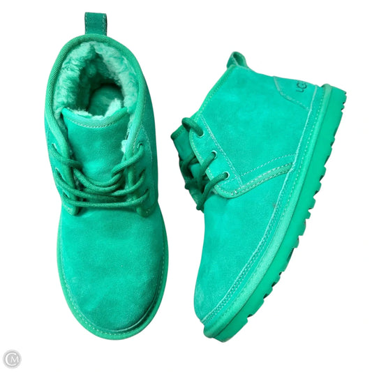Boots Designer By Ugg In Green, Size: 8