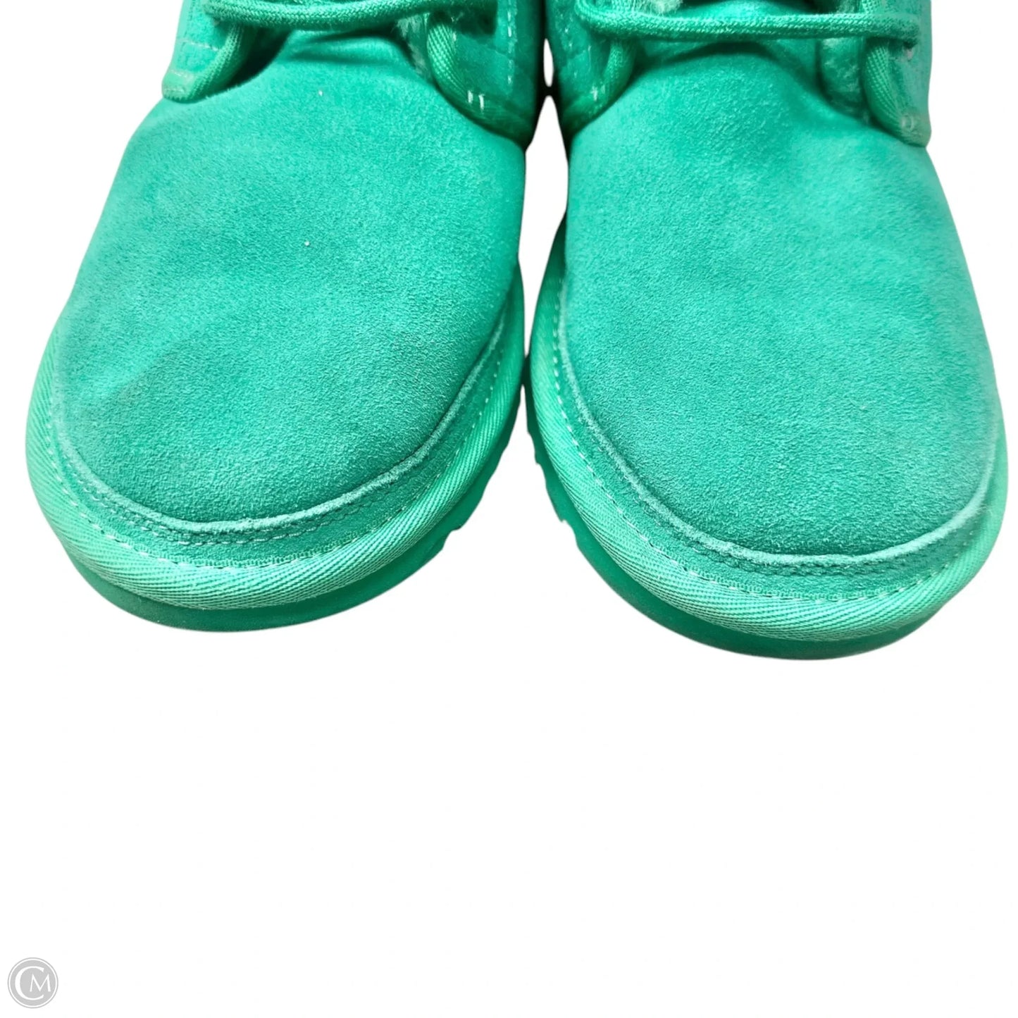 Boots Designer By Ugg In Green, Size: 8