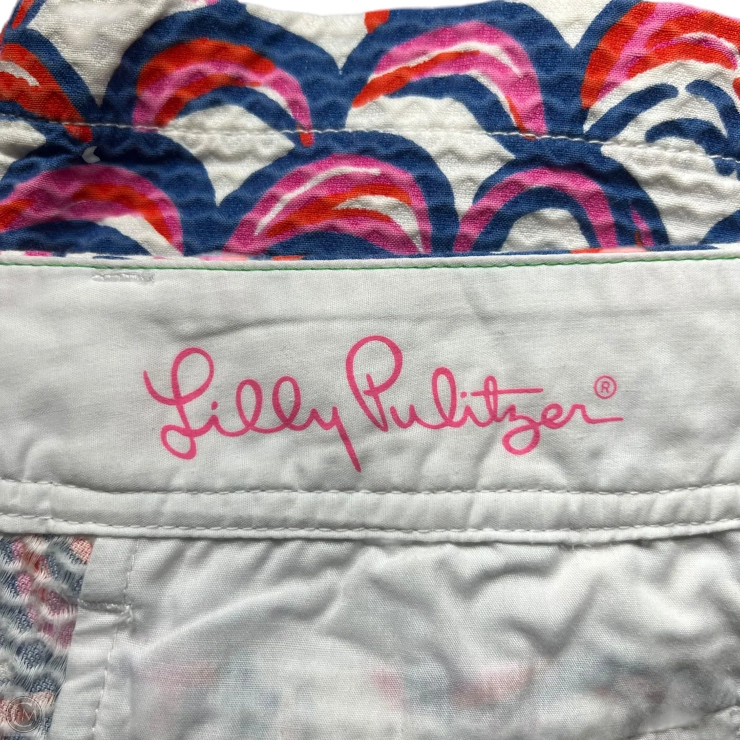 Shorts Designer By Lilly Pulitzer In Red White Blue, Size: 0