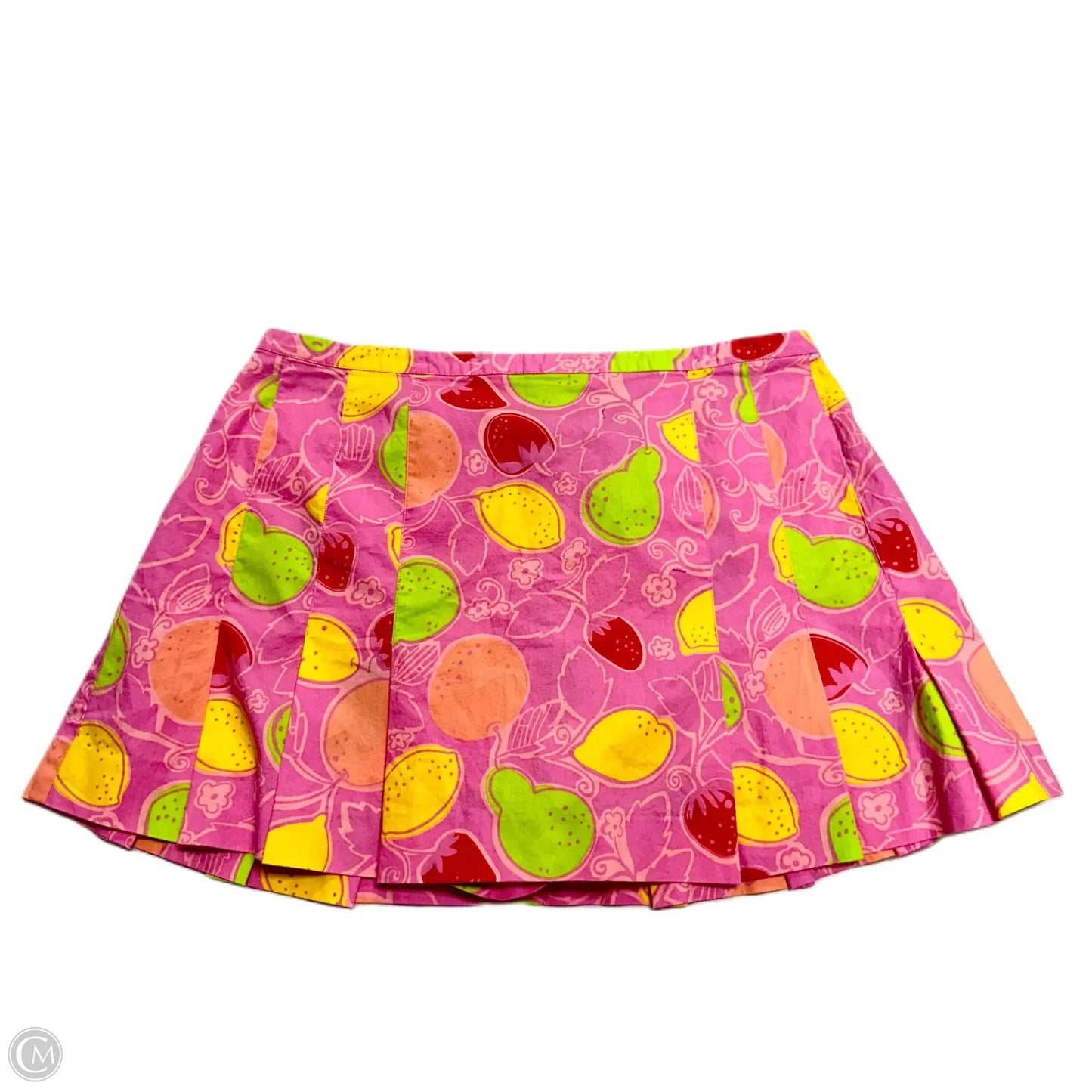 Skirt Designer By Lilly Pulitzer In Pink & Red, Size: 6