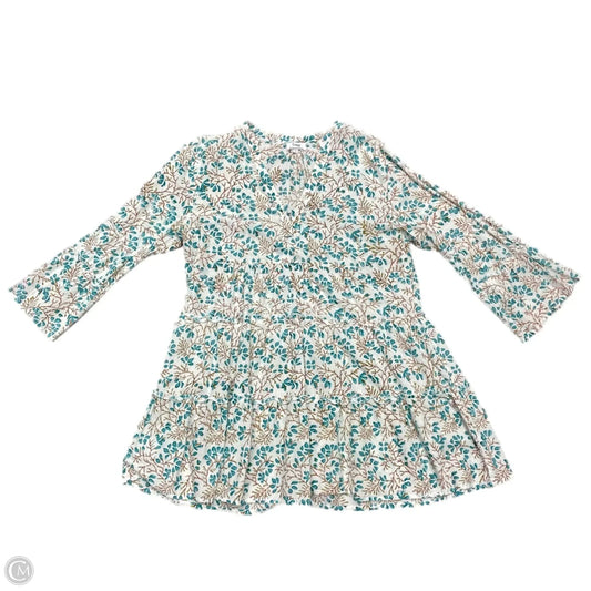 Dress Casual Short By Gingy In Blue & White, Size: L