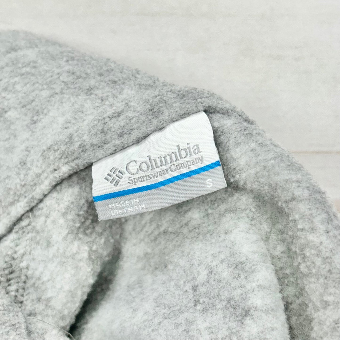 Jacket Fleece By Columbia In Grey & Purple, Size: S
