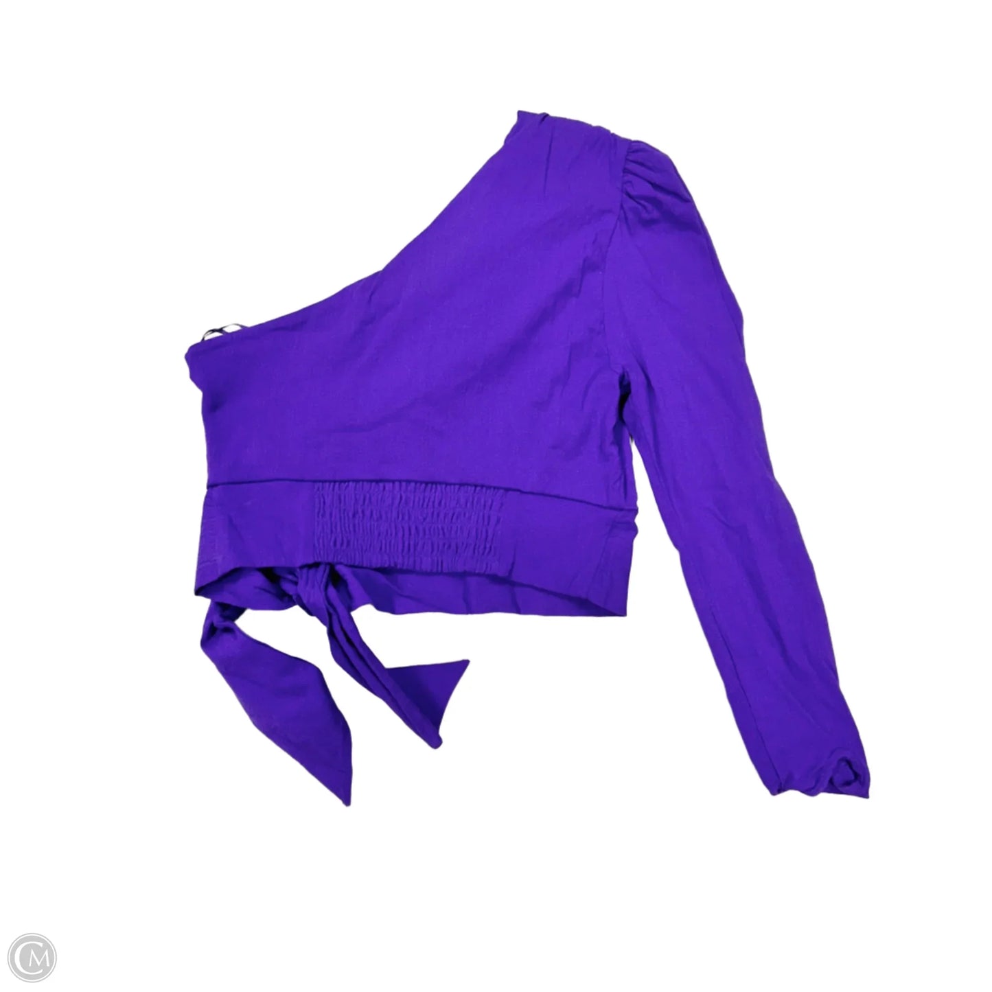 Top Long Sleeve By Free People In Purple, Size: S