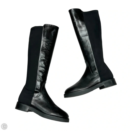 Boots Knee Flats By Theory In Black, Size: 10.5