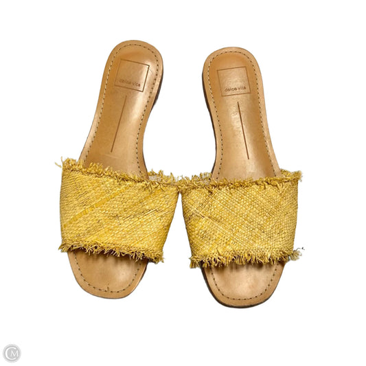 Sandals Flats By Dolce Vita In Tan, Size: 8.5