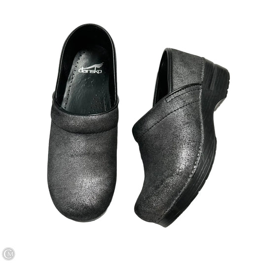 Shoes Heels Wedge By Dansko In Black, Size: 8.5