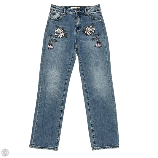 Jeans Straight By Pacsun In Blue Denim, Size: 0