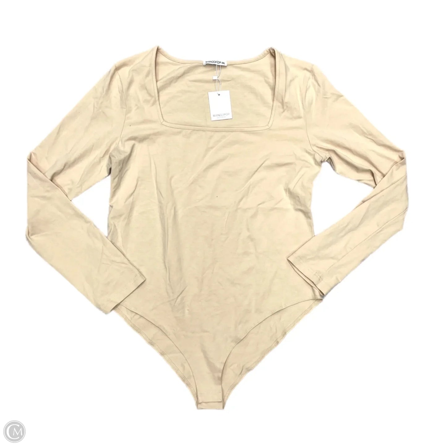 Bodysuit By Mangopop In Tan, Size: 2x