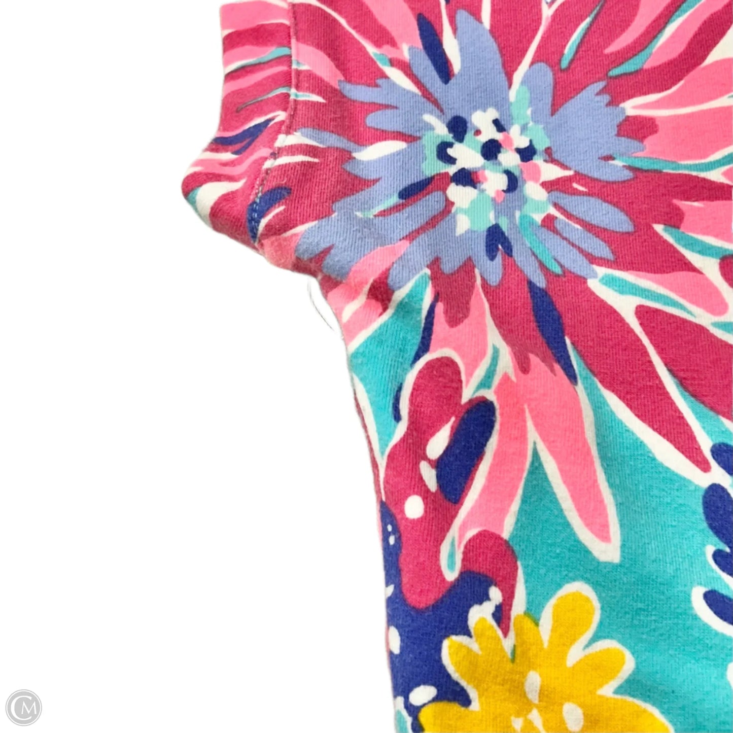 Dress Designer By Lilly Pulitzer In Blue & Pink, Size: L