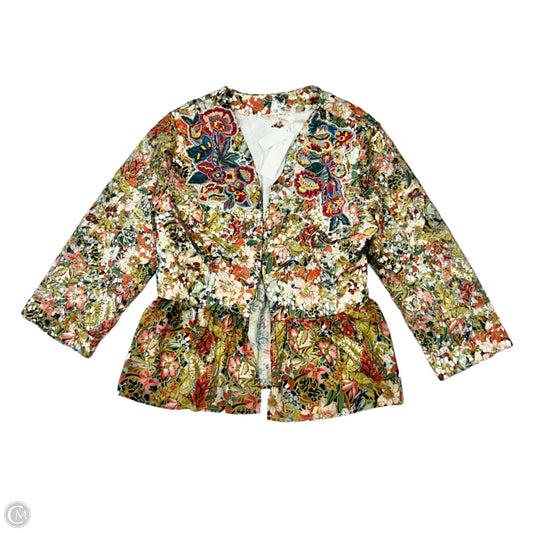 Jacket Other By Soft Surroundings In Floral Print, Size: L