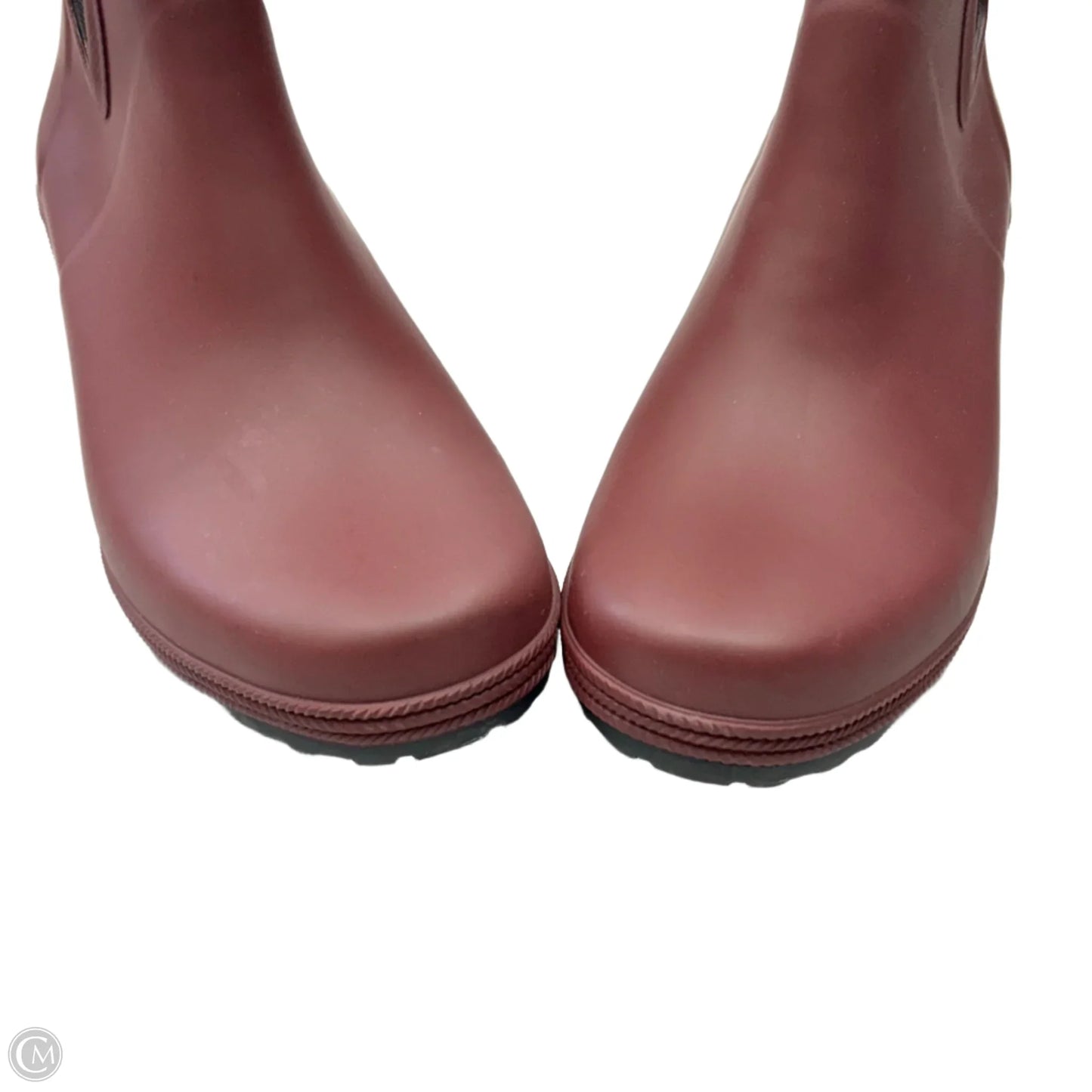 Boots Rain By Tretorn In Maroon, Size: 6.5
