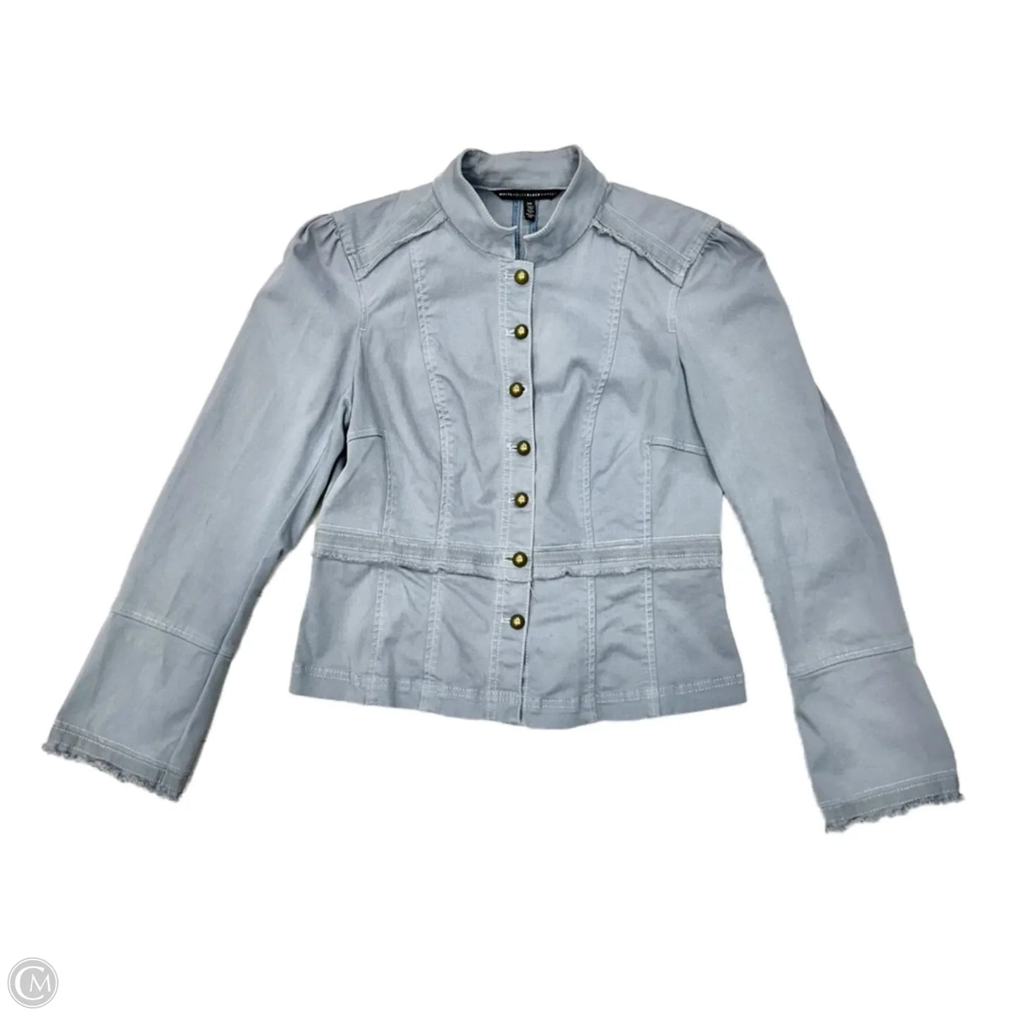 Jacket Denim By White House Black Market In Blue, Size: Mp