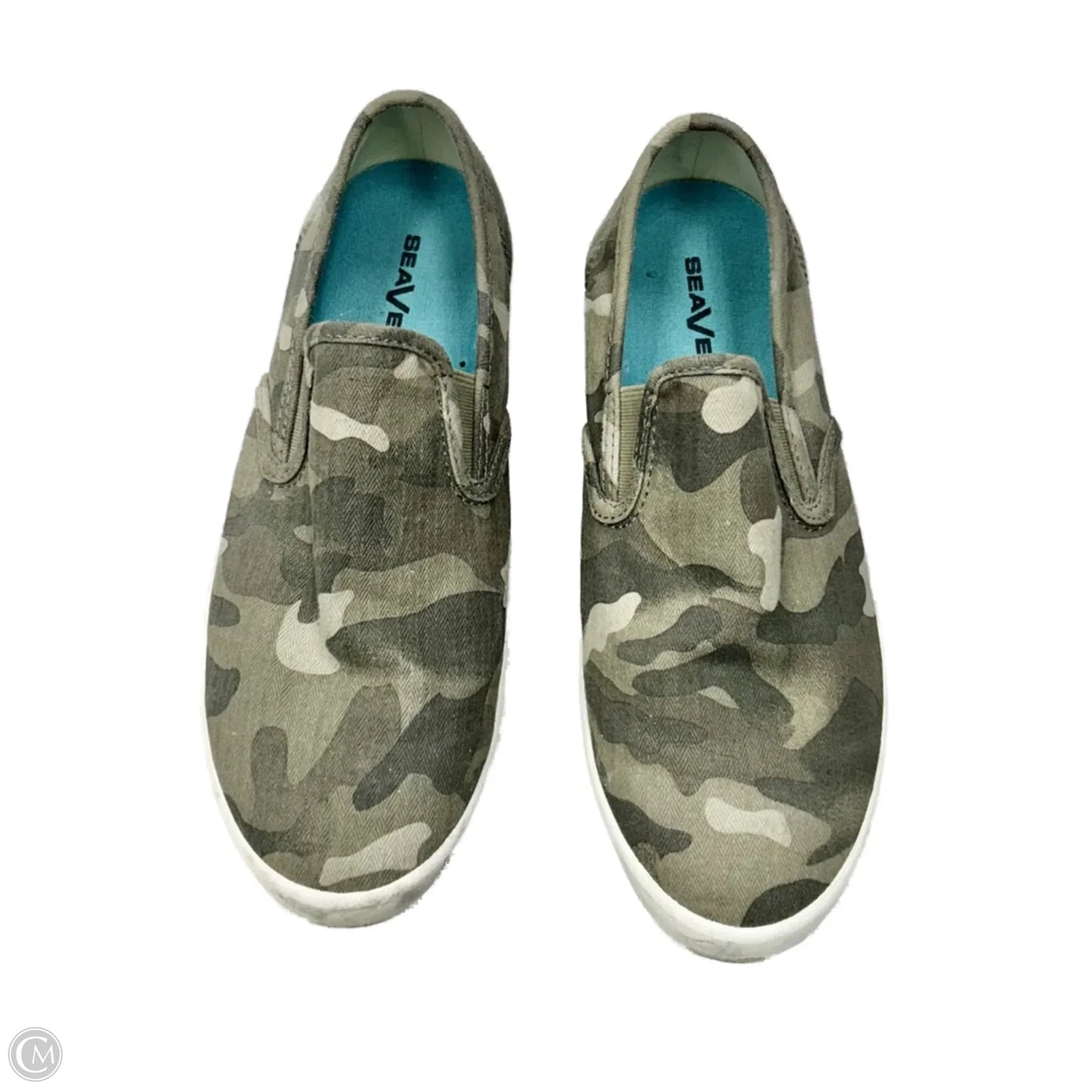 Shoes Flats By Seavees In Camouflage Print, Size: 9