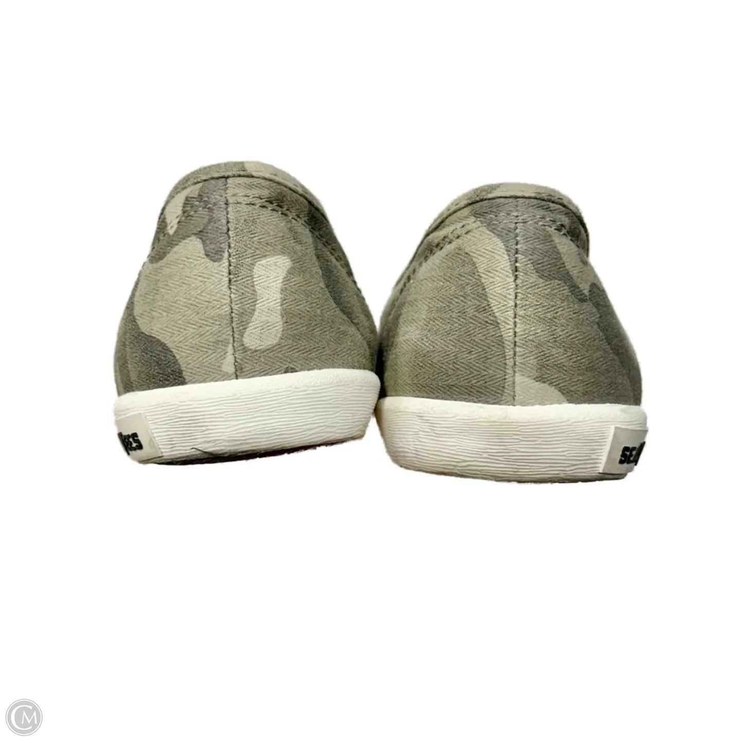 Shoes Flats By Seavees In Camouflage Print, Size: 9