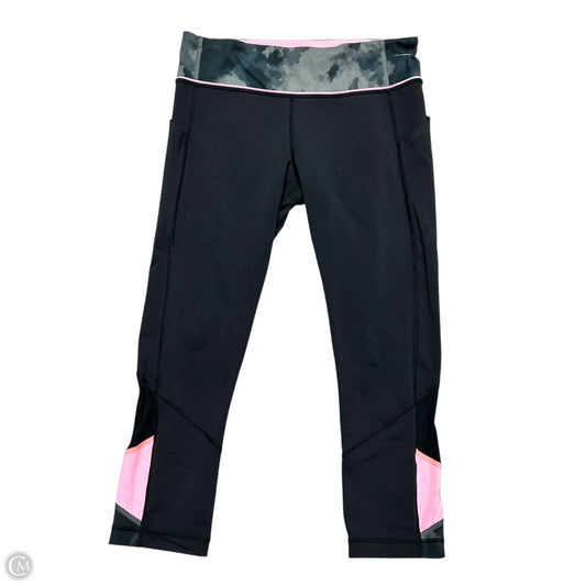 Athletic Leggings Capris By Lululemon In Black, Size: M