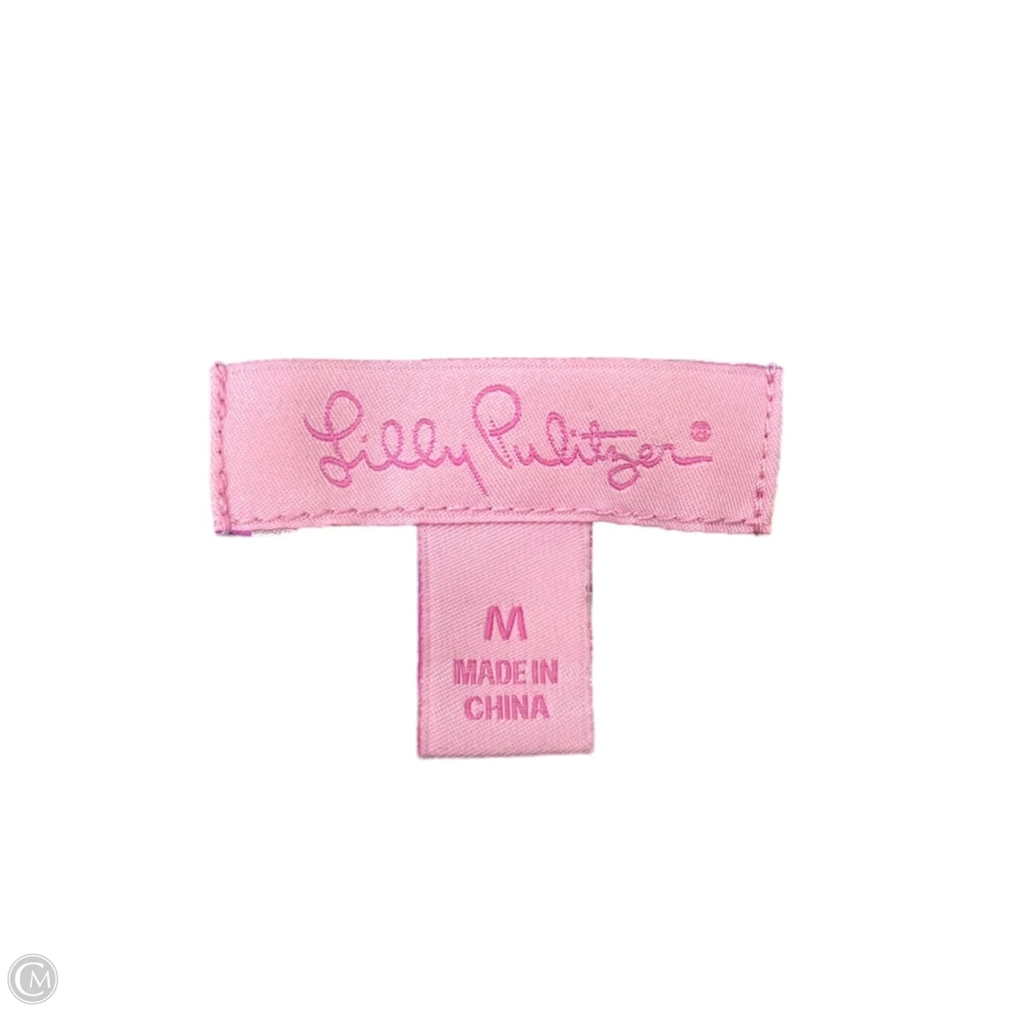 Dress Designer By Lilly Pulitzer In Blue & White, Size: M