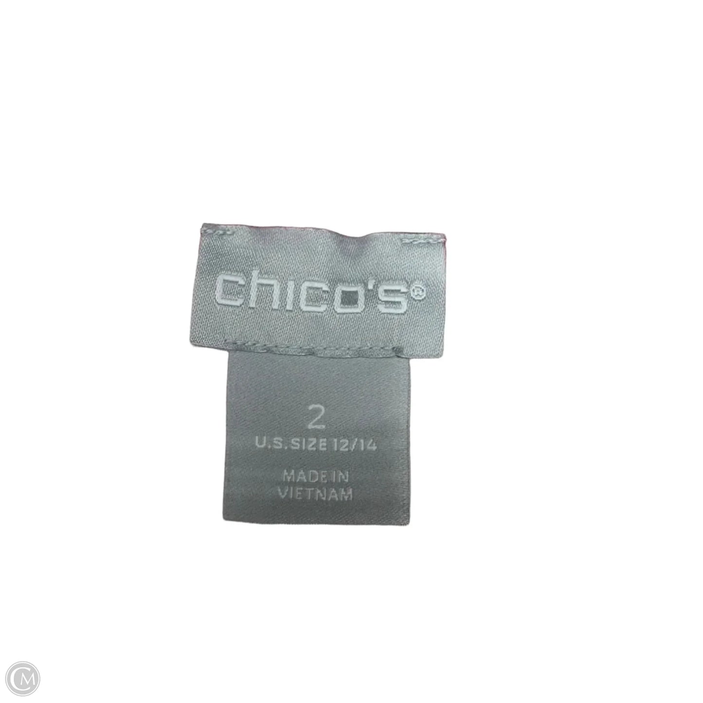 Skirt Maxi By Chicos In Pink & White, Size: L