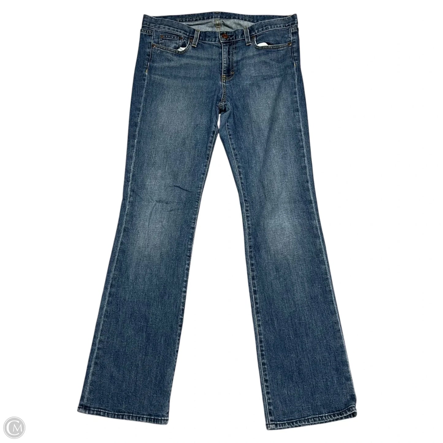 Jeans Boot Cut By J. Crew In Blue Denim, Size: 12