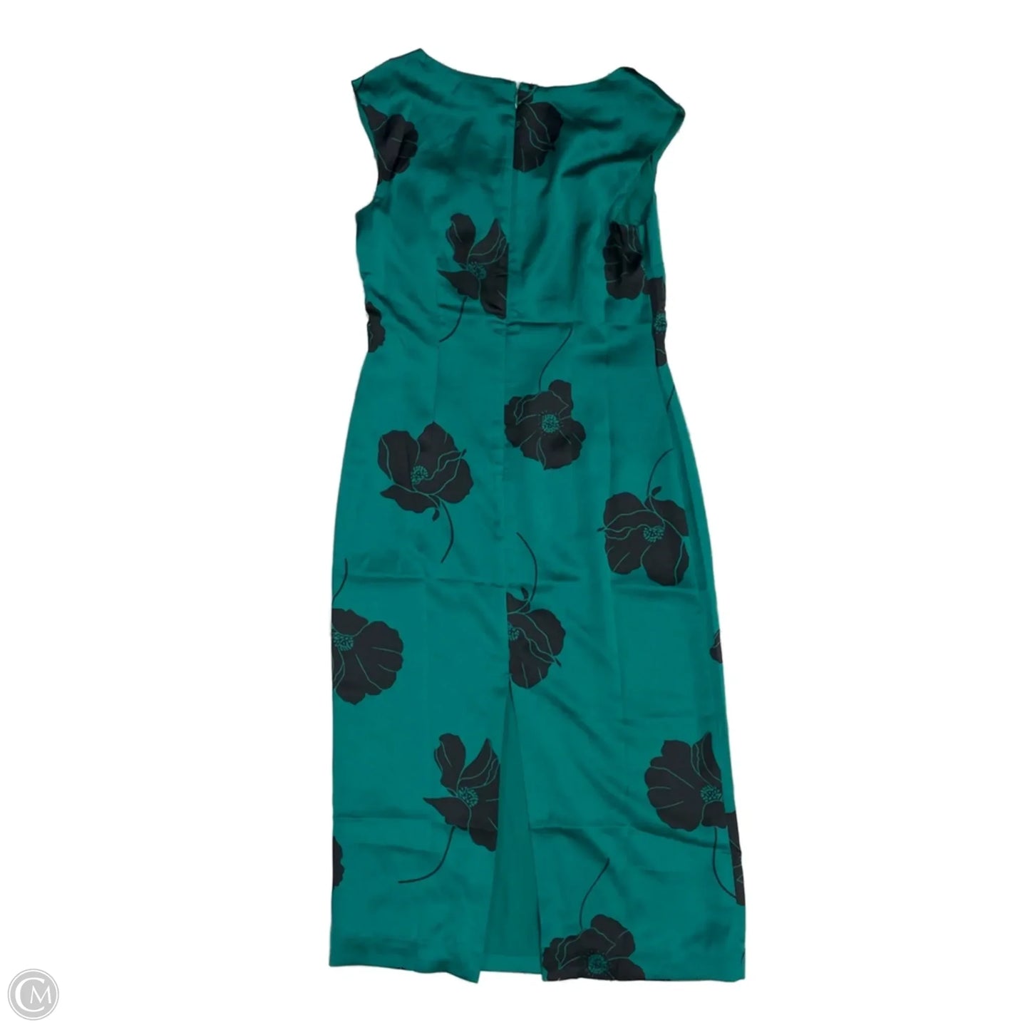 Dress Party Long By Ann Taylor In Black & Green, Size: Xsp