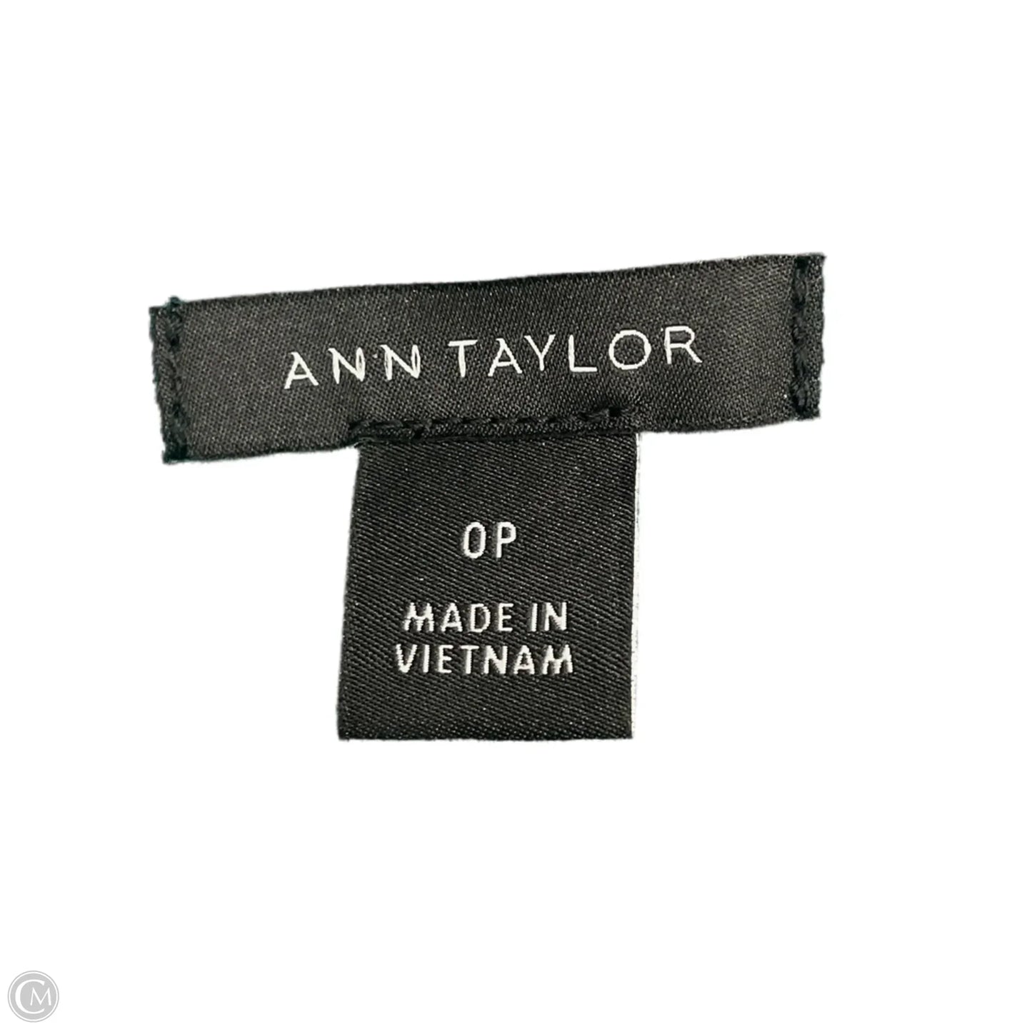 Dress Party Long By Ann Taylor In Black & Green, Size: Xsp